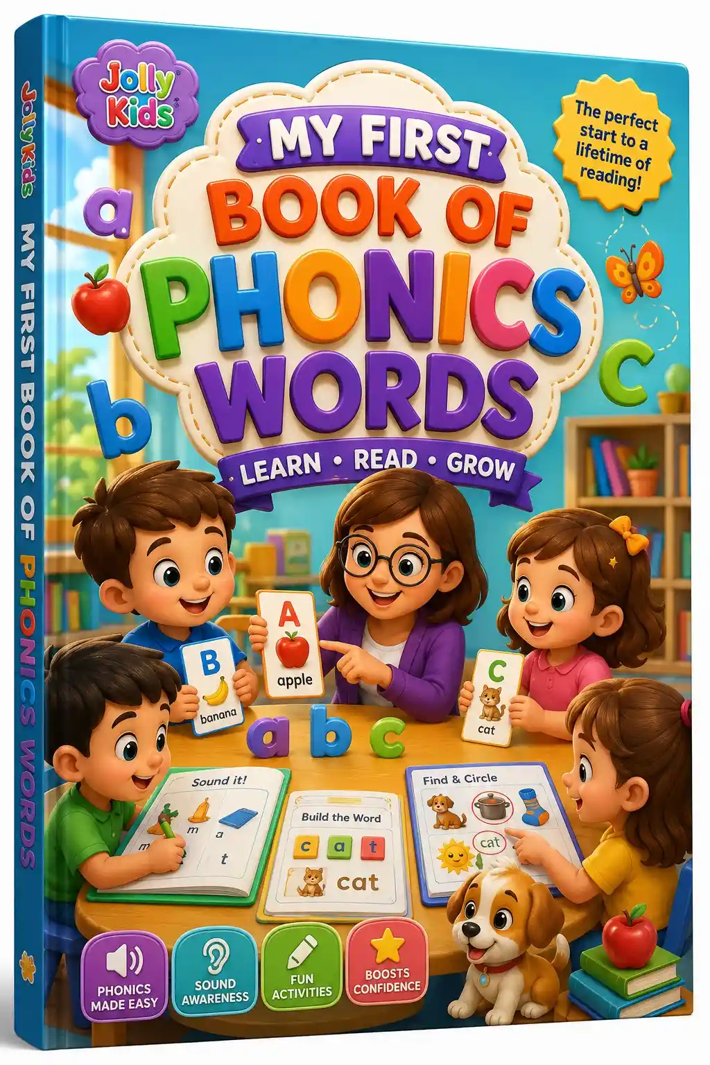 Jolly Kids My First Book of Phonics Words 📚